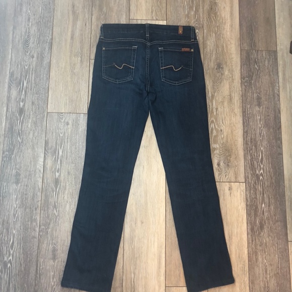 7 For all Mankind Kimmie Straight Leg Jean Size 29 - Picture 4 of 8